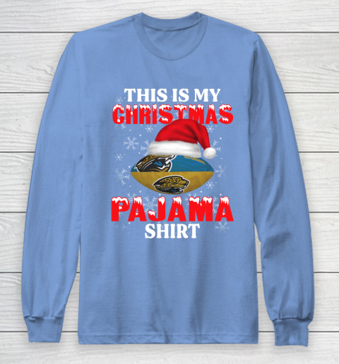 Jacksonville Jaguars This Is My Christmas Pajama Shirt NFL Long Sleeve T-Shirt 8