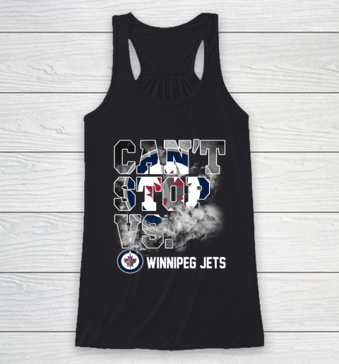 NHL Winnipeg Jets Hockey Can't Stop Vs Racerback Tank