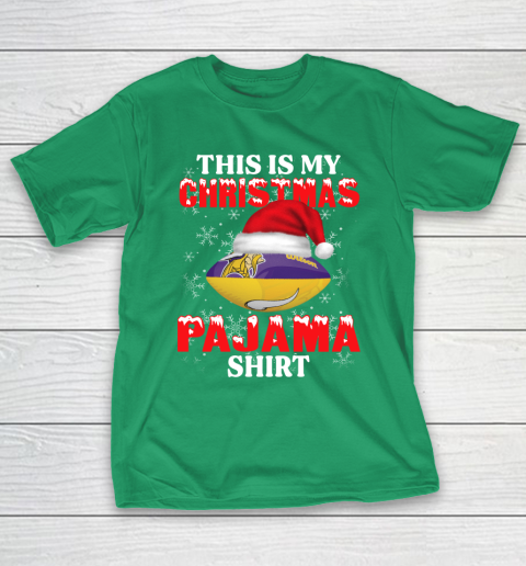 Minnesota Vikings This Is My Christmas Pajama Shirt NFL T-Shirt 5