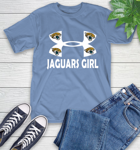 NFL Jacksonville Jaguars Girl Under Armour Football Sports T-Shirt 12