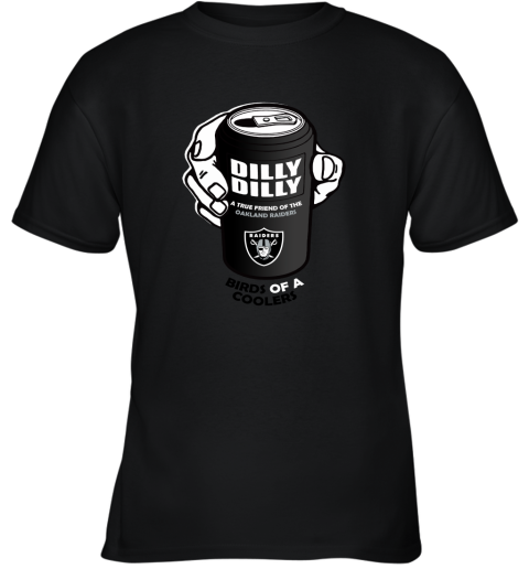 Bud Light Dilly Dilly! Oakland Raiders Birds Of A Cooler Youth T-Shirt