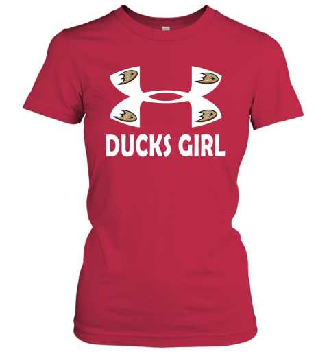 Anaheim Ducks Girl Under Armour Hockey Shirt Sweatshirt funny