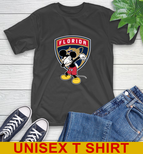 Florida Panthers NHL Hockey Dabbing Mickey Disney Sports T-Shirt 2