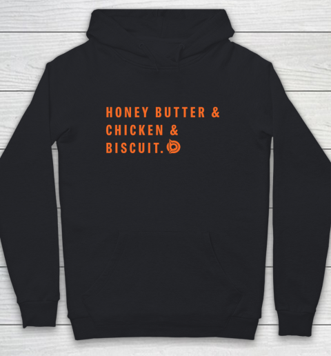 Honey Butter Chicken Biscuit Shirt Youth Hoodie