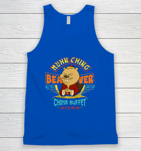 Muhn Ching Beaver All You Can Eat China Buffet Chow Tank Top 3