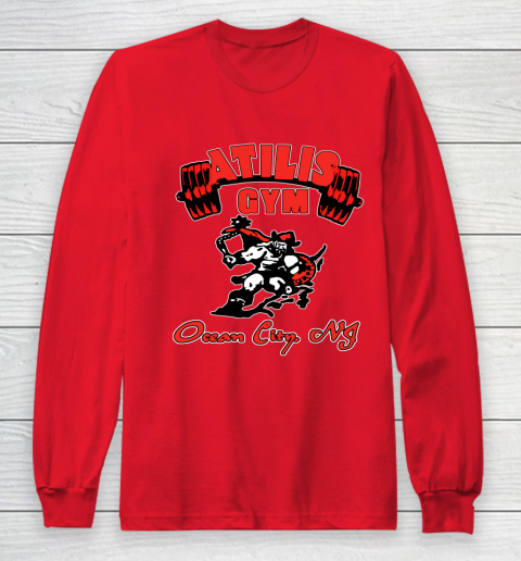 Atilis Gym Ocean City NJ Long Sleeve T-Shirt 7