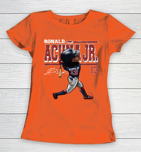 Ronald Acuna Jr Cartoon Women's T-Shirt 3