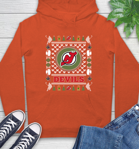 New Jersey Devils Merry Christmas NHL Hockey Loyal Fan Ugly Shirt 16