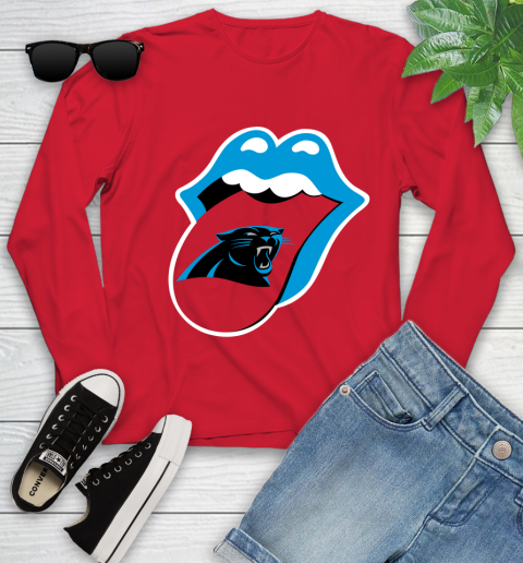 Carolina Panthers NFL Football Lips I Root For My Team Adoring Fan 135