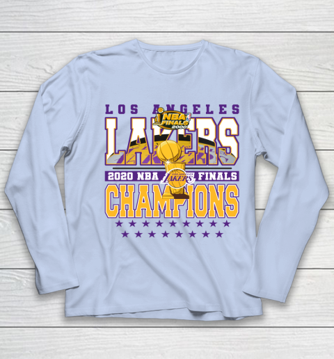 LA Lakers 2020 NBA Finals Champions Youth Long Sleeve 5