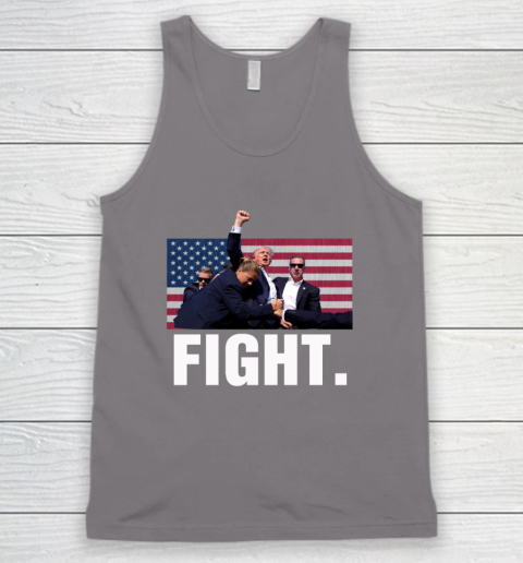 Trump Shooting Shirt Old Row Trump Fight Tank Top 5