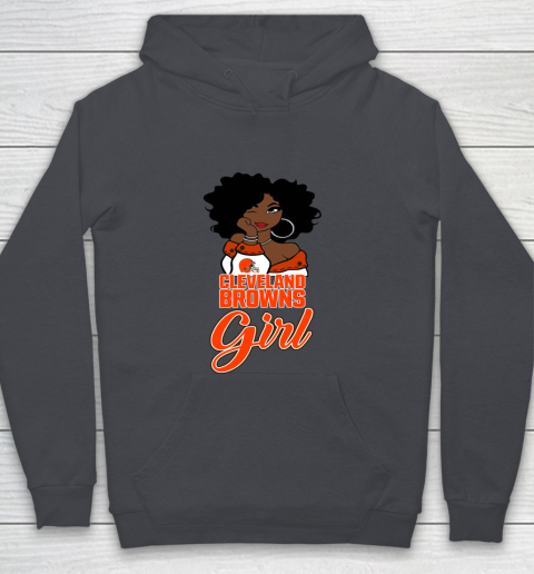 Cleveland Browns Girl NFL Youth Hoodie 7