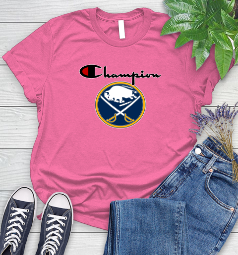 NHL Hockey Buffalo Sabres Champion Shirt Women's T-Shirt 11