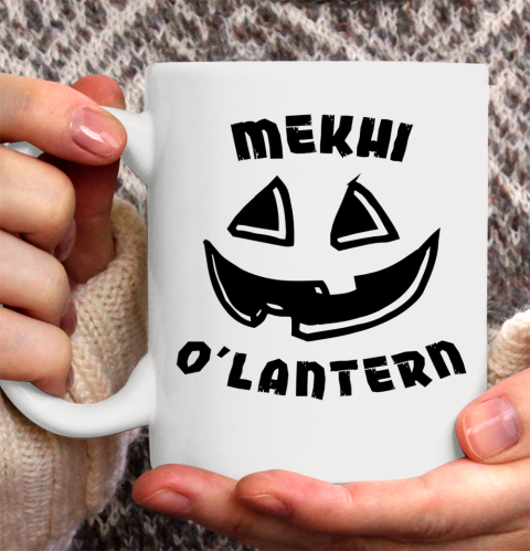 Halloween Shirt For Women and Men Mekhi O Lantern Halloween Pumpkin Costume Ceramic Mug 11oz