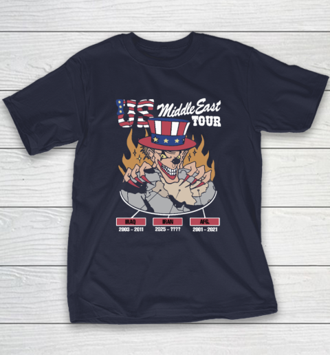 US Middle East Tour Iraq Iran AFG Youth T-Shirt 2