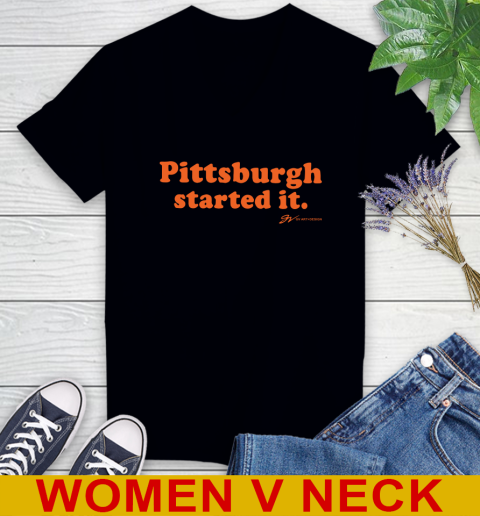 Pittsburgh Started It T shirt 78