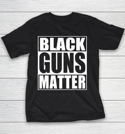 Black Guns Matter Youth T-Shirt