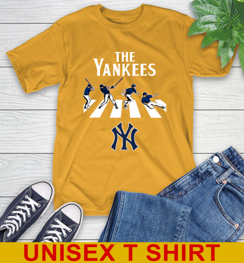 MLB Baseball New York Yankees The Beatles Rock Band Shirt T-Shirt 2