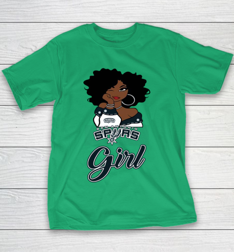 San Antonio Spurs Girl NBA Youth T-Shirt 6