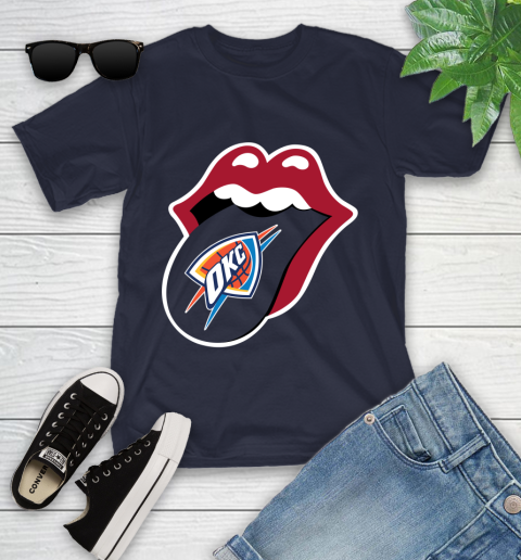 Oklahoma City Thunder NBA Basketball Lips I Root For My Team Adoring Fan 105