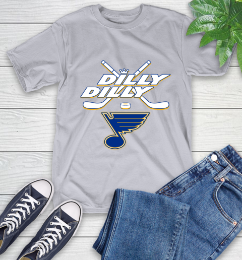 NHL St.Louis Blues Dilly Dilly Hockey Sports T-Shirt 6