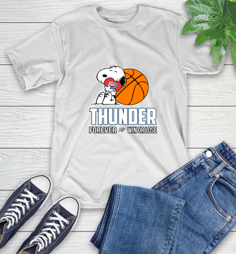 NBA The Peanuts Movie Snoopy Forever Win Or Lose Basketball Oklahoma City Thunder_000
