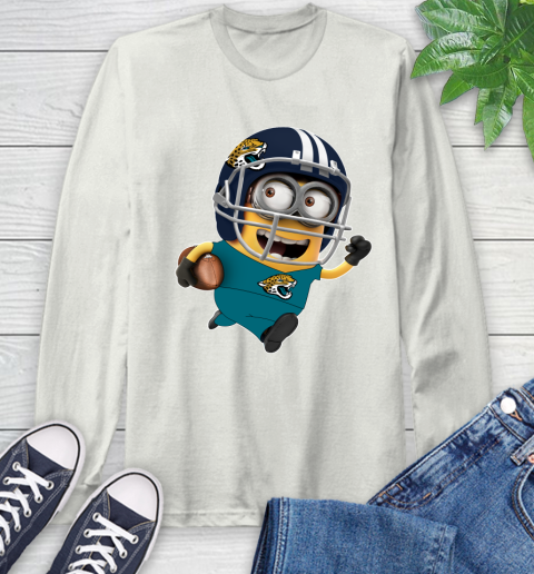 NFL Jacksonville Jaguars Minions Disney Football Sports Long Sleeve T-Shirt 12