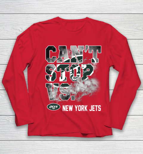 NFL New York Jets Can't Stop Vs Youth Long Sleeve 8
