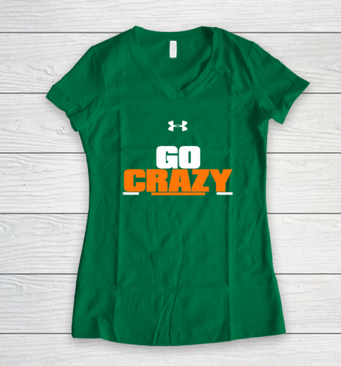 Go Crazy Cadillac Women's V-Neck T-Shirt 3