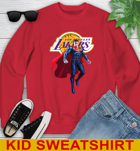 NBA Awesome Superman Basketball Sports Los Angeles Lakers 120