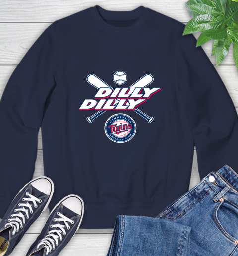 MLB Minnesota Twins Dilly Dilly Baseball Sports Sweatshirt 3