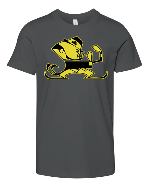 Christopher Ash Wearing Notre Dame Leprechaun Mascot Premium Premium Youth T-shirt