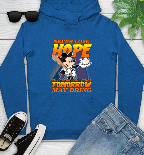 Arizona Diamondbacks MLB Baseball Mickey Disney Never Lose Hope Youth Hoodie 11