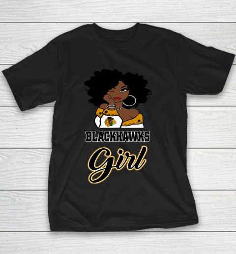 Chicago Blackhawks Girl NHL Youth T-Shirt 2