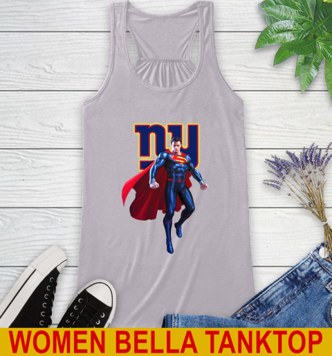 NFL Superman DC Sports Football New York Giants Racerback Tank 5