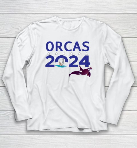 Orcas 2024 Long Sleeve T-Shirt