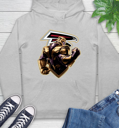 NFL Thanos Avengers Endgame Football Sports Atlanta Falcons Hoodie 6