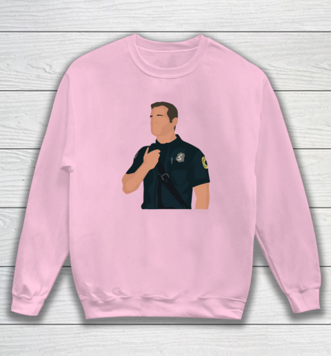 Bobby Nash Captain 911 On ABC TV Show Sweatshirt 5