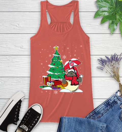 Detroit Pistons NBA Basketball Cute Tonari No Totoro Christmas Sports Racerback Tank 4 Detroit Pistons NBA Basketball Cute Tonari No Totoro Christmas Sports Racerback Tank - Image 4
