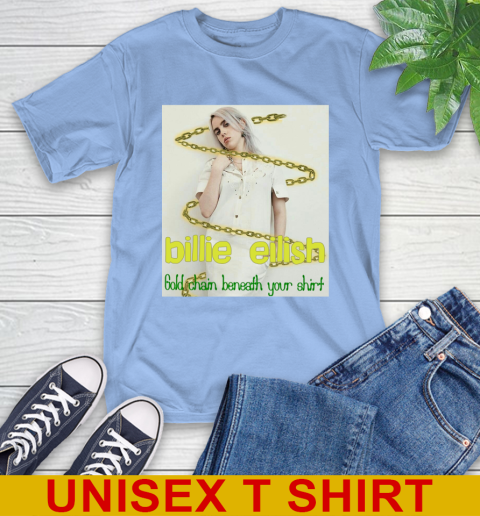 Billie Eilish Gold Chain Beneath Your Shirt 11