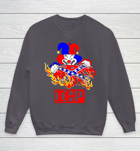 Fuck your rebel flag Youth Sweatshirt 5