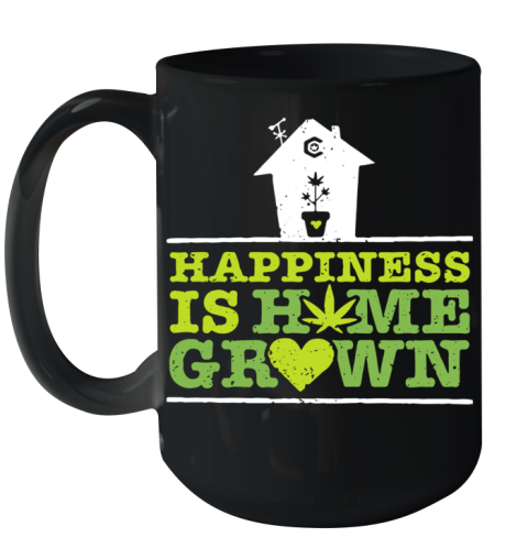 Happiness Is Homegrown Ceramic Mug 15oz