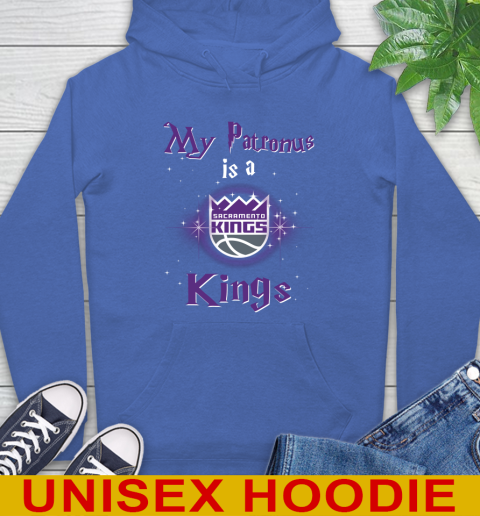 NBA Basketball Harry Potter My Patronus Is A Sacramento Kings Hoodie 9