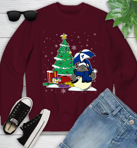 St.Louis Blues NHL Hockey Cute Tonari No Totoro Christmas Sports (1) Youth Sweatshirt 4
