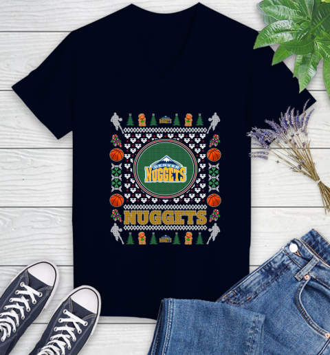 Denver Nuggets Merry Christmas NBA Basketball Loyal Fan Ugly Shirt 75