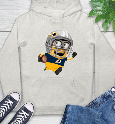 NFL Washington Redskins Minions Disney Football Sports Hoodie 12