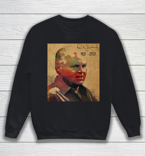 Vintage Rush Limbaugh 1954 2021 Sweatshirt