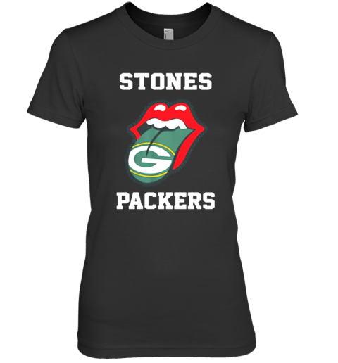 Stones Green Bay Packers Premium Women's T-Shirt