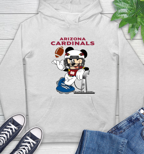 NFL Arizona Cardinals Mickey Mouse Disney Super Bowl Football T Shirt Hoodie