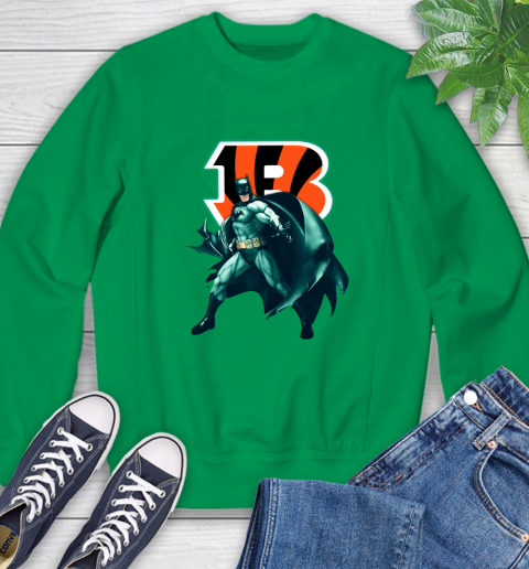 NFL Batman Football Sports Cincinnati Bengals Sweatshirt 6
